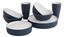 Picture of GALA 4 PERSON DINNER SET NAVY NIGHT